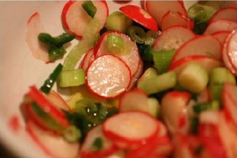 Radish and Watercress Salad