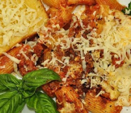 Baked Rigatoni with Sausage