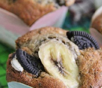 Banana & Oreo Muffin