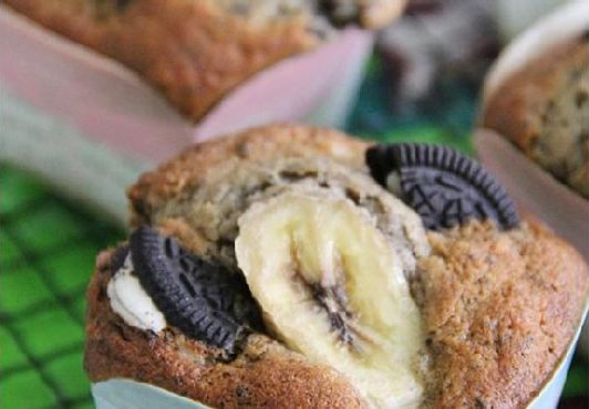 Banana & Oreo Muffin