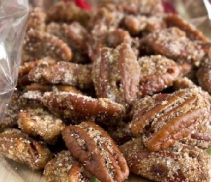 Candied Spiced Pecans