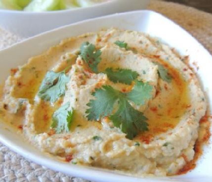 Cilantro Hummus