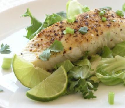 Cilantro Lime Halibut