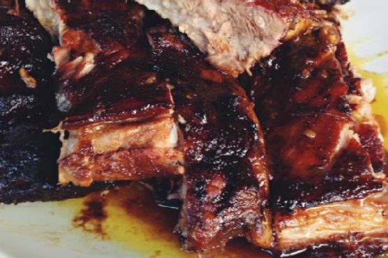 Cranberry and Orange Juice Spareribs