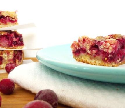 Cranberry Crumb Bars