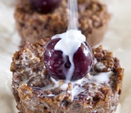 Healthy Black Forest Baked Oatmeal