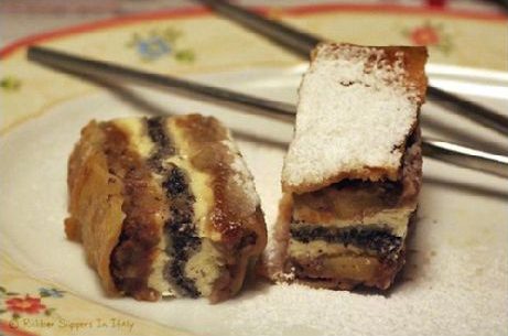 Layered Poppy Seed Pastries