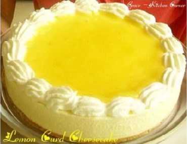 Lemon Curd Cheesecake