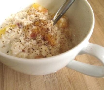 Peaches And Cream Oatmeal