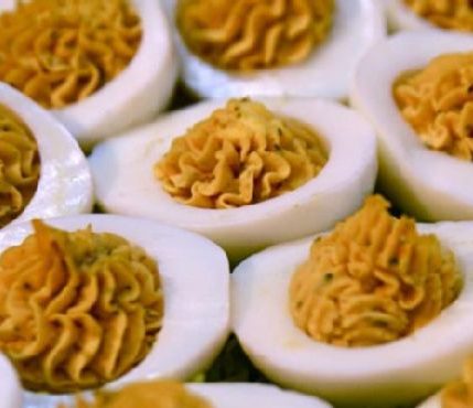 Smoky Deviled Eggs