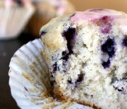 Wild Blueberry Lemon Muffins