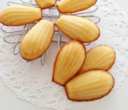 Yoghurt Honey Madeleines