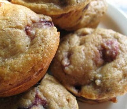 Cherry Blueberry Muffins