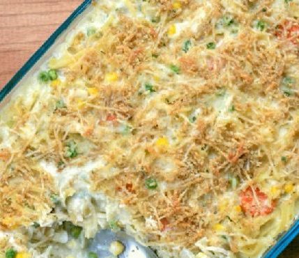 Chicken Noodle Casserole Dish