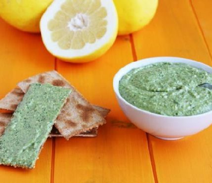 Basil Grapefruit Pesto