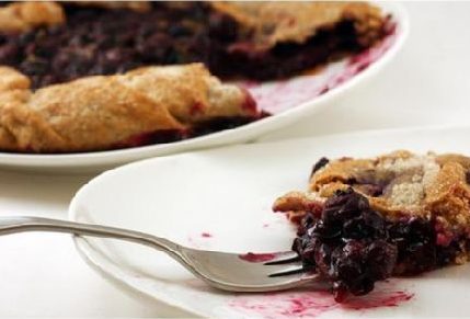 Blueberry Basil Galette