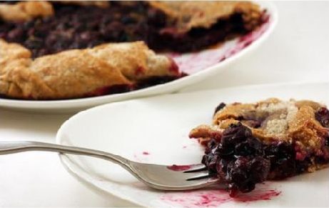 Blueberry Basil Galette