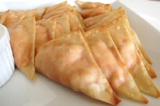 Buffalo Chicken Wings Wonton Wraps