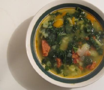 Caldo Verde – Portuguese Kale Soup