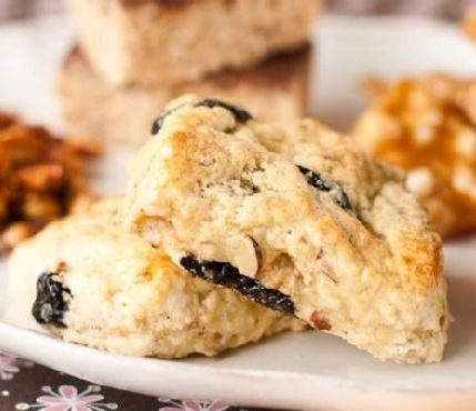 Dried Cherry-Almond Scones