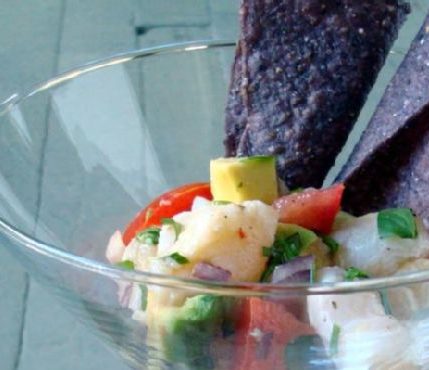 Fresh and Simple Swai Ceviche