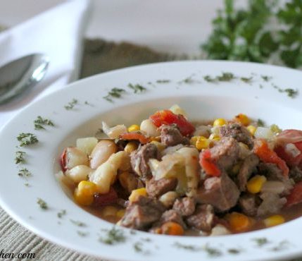 Easy Vegetable Beef Soup