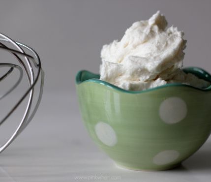 Old Fashioned Vanilla Buttercream Frosting